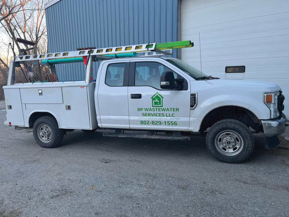BP Wastewater Services Truck