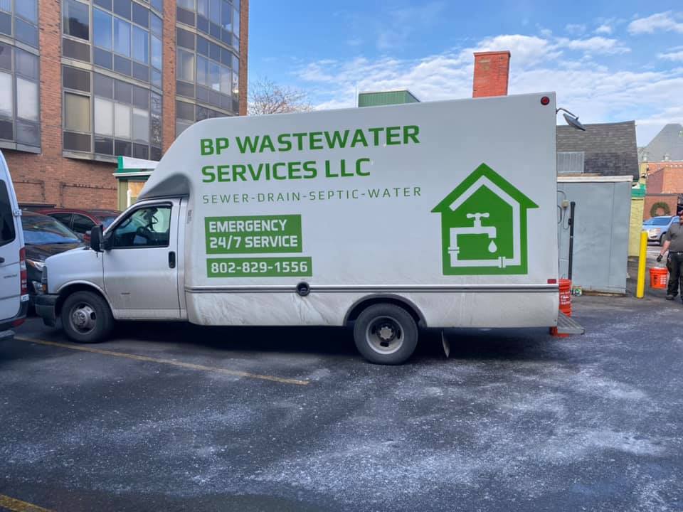 BP Wastewater Services Van