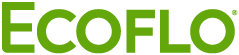 Green ecoflo logo